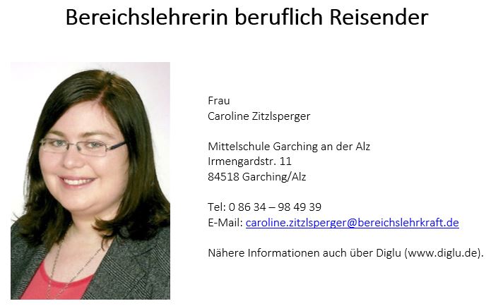 Bereichslehrerin Caroline Zitzlsperger